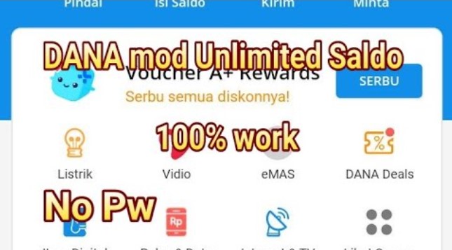 DANA Mod Apk Unlimited Money