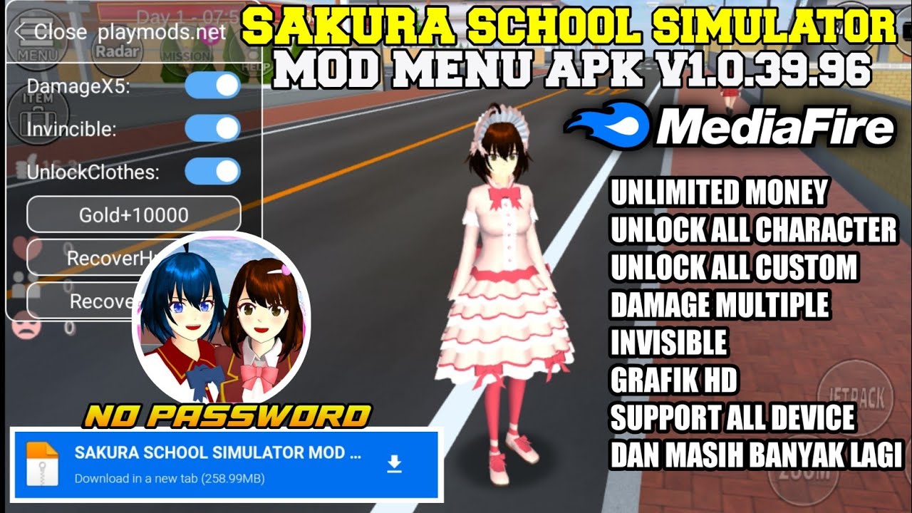 Sakura School Simulator Mod Apk